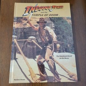 RARE vintage 1984 1st edition Indiana Jones & the Temple of Doom hardcover book